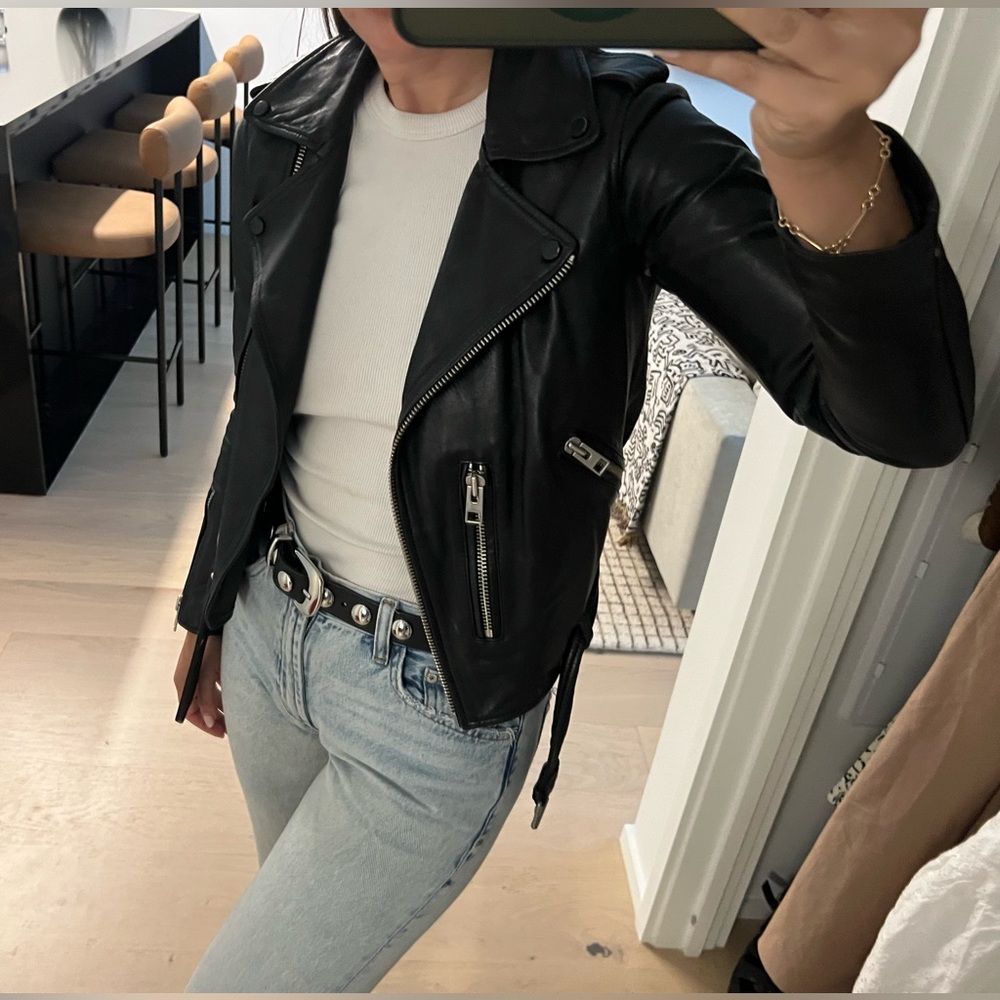 COPY - ALLSAINTS Balfern Leather Biker Jacket
